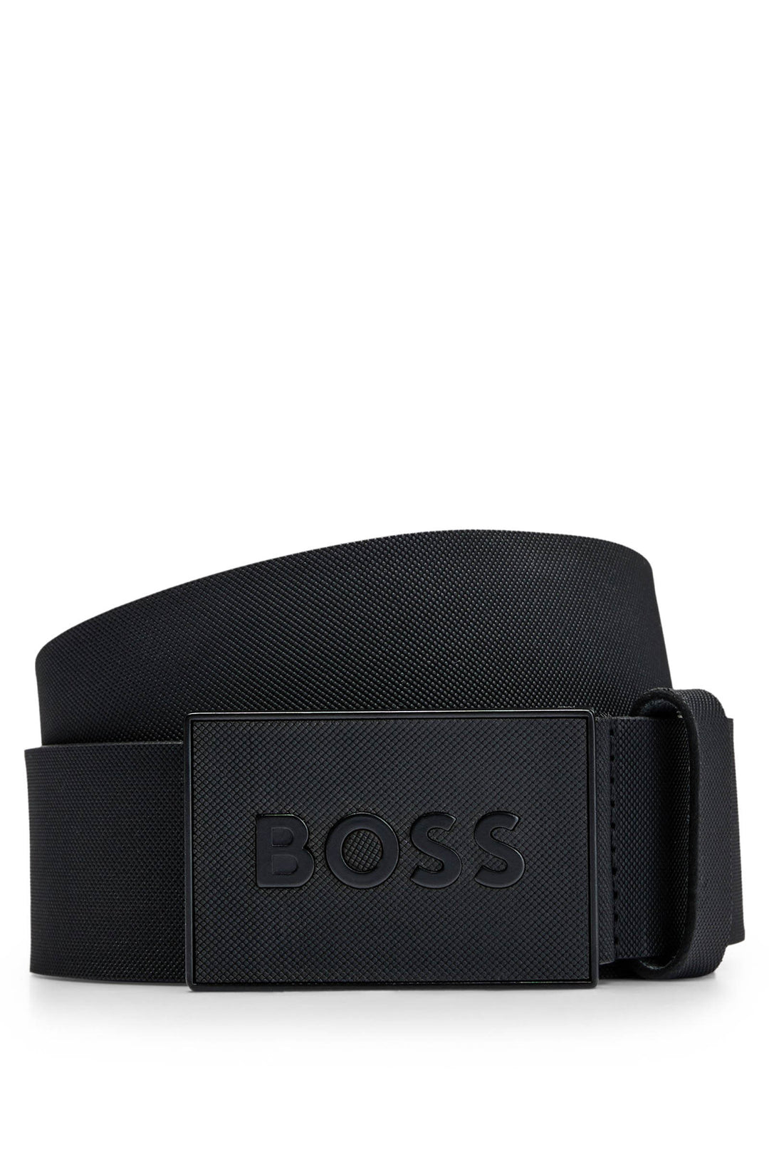 Boss ICON S1 Belt In All Black For Men