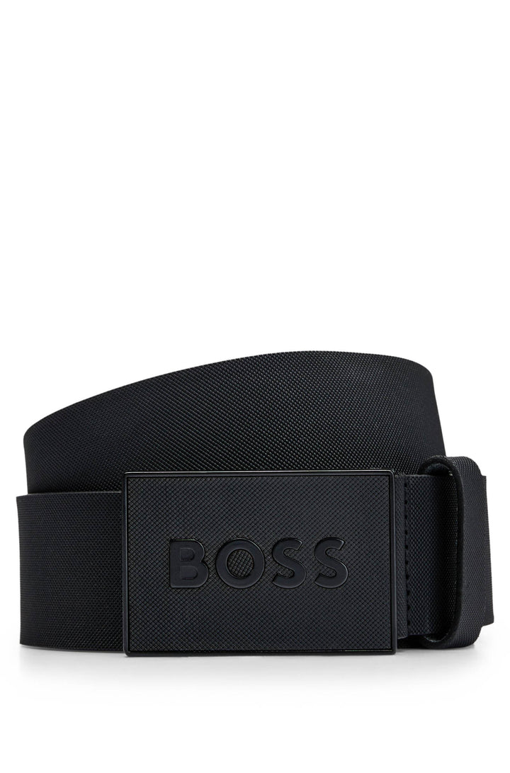 Boss ICON S1 Belt In All Black For Men