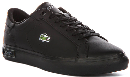 Lacoste Power Court In Black Black For Men