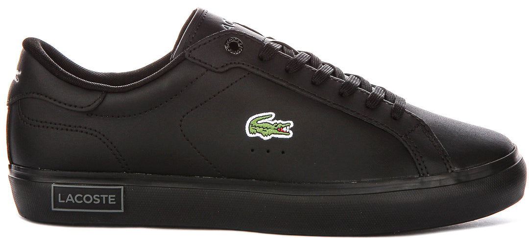 Lacoste Power Court In Black Black For Men