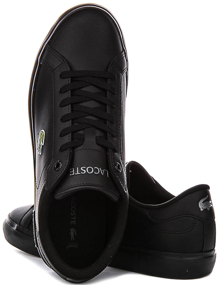 Lacoste Power Court In Black Black For Men