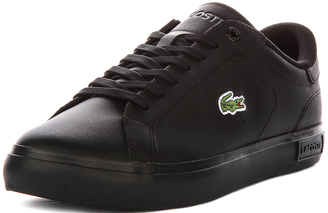 Lacoste Power Court In Black Black For Men