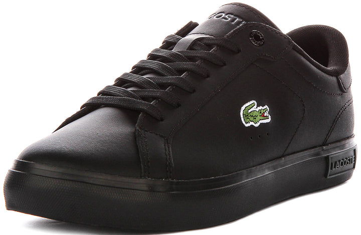 Lacoste Power Court In Black Black For Men