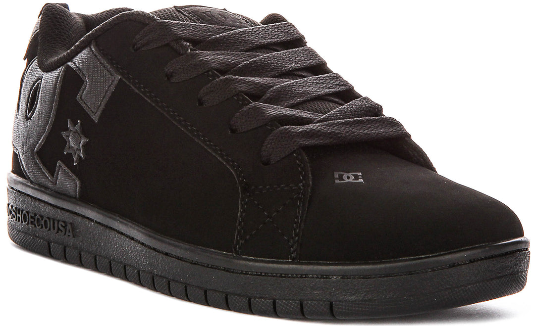 Dc Shoes Court Graffik In Black Black For Youth