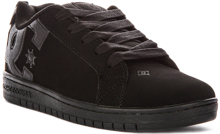 Dc Shoes Court Graffik In Black Black For Youth