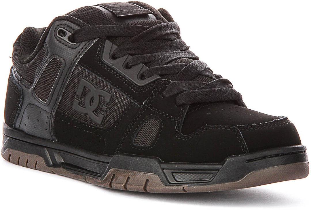 Dc Shoes Stag In Black Black For Men