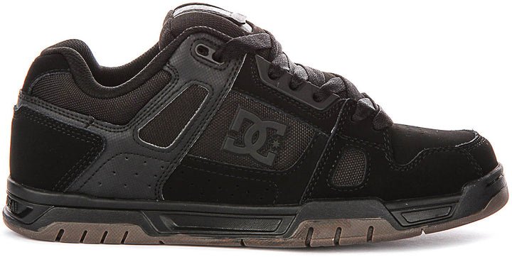 Dc Shoes Stag In Black Black For Men