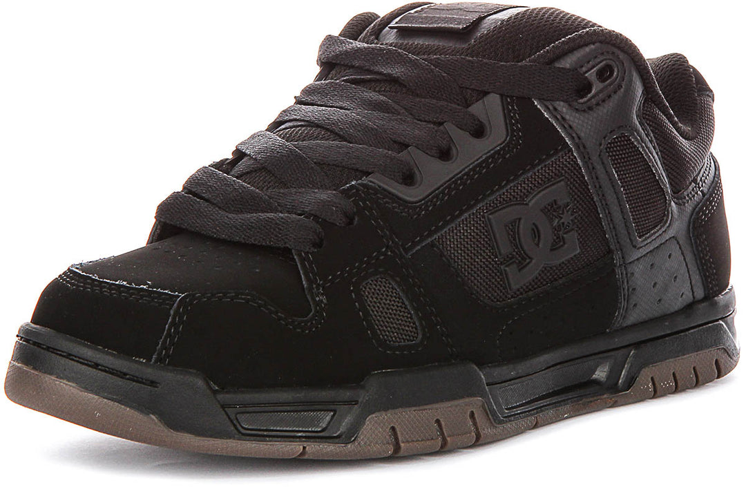 Dc Shoes Stag In Black Black For Men