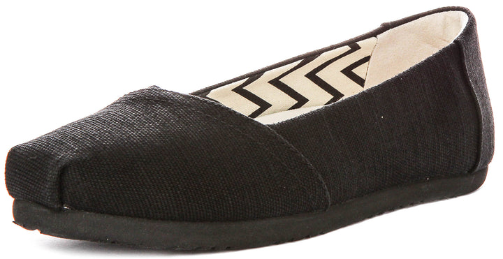 Toms Alpargata Ballet In Black For Women