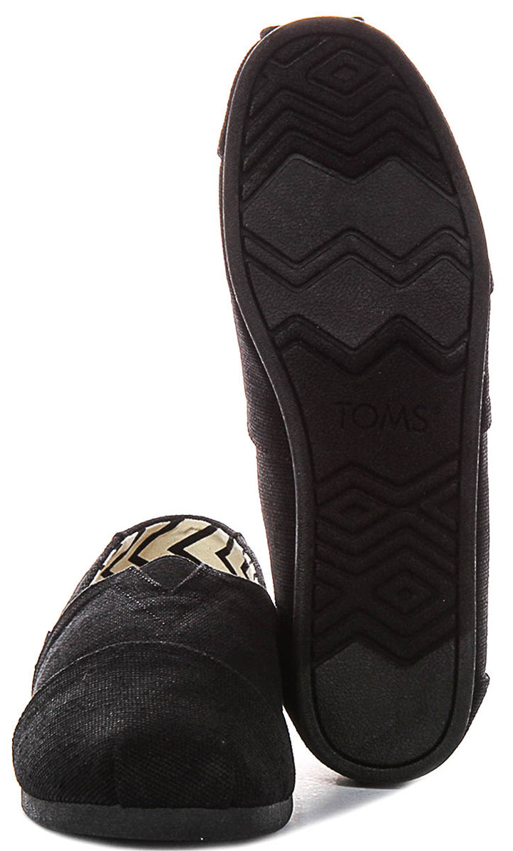 Toms Alpargata Cls In Black Black For Men
