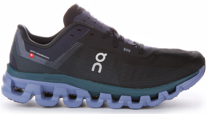 On Running Cloudflow 4 Baskets en mesh pour hommes Noir Bleu