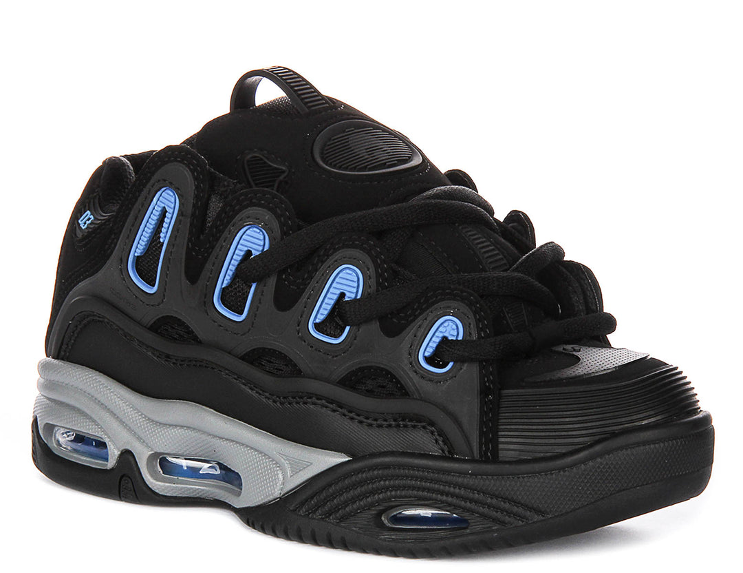 Osiris Chaussures De Skate D3 2001 Homme Noir/Noir/Caoutchouc - 40 EU