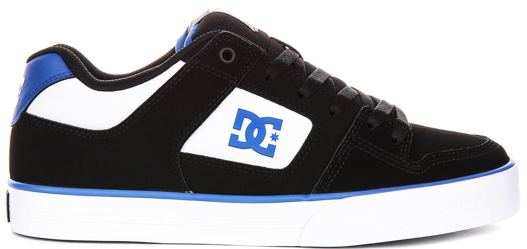 Dc Shoes Pure In Black Blue For Men
