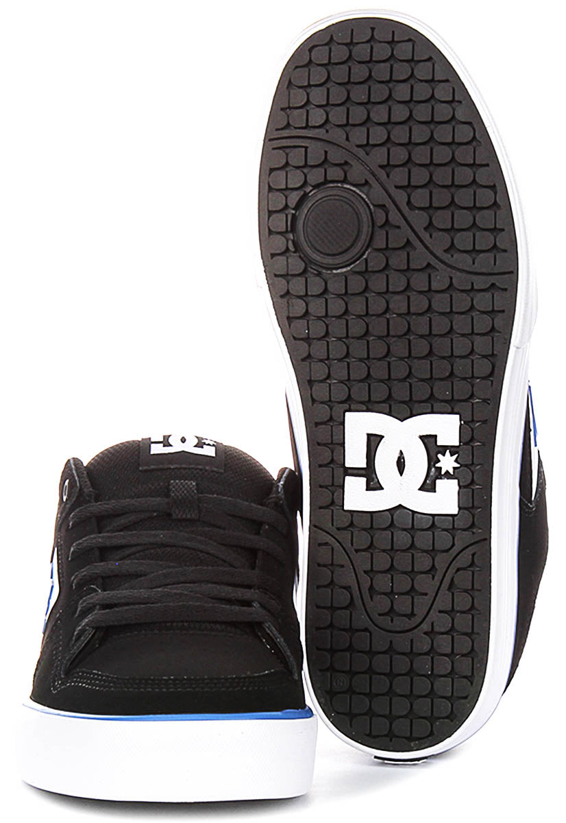 Dc Shoes Pure In Black Blue For Men