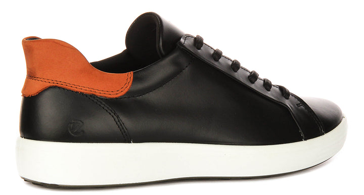 Ecco Soft 7 M In Black Brown For Men