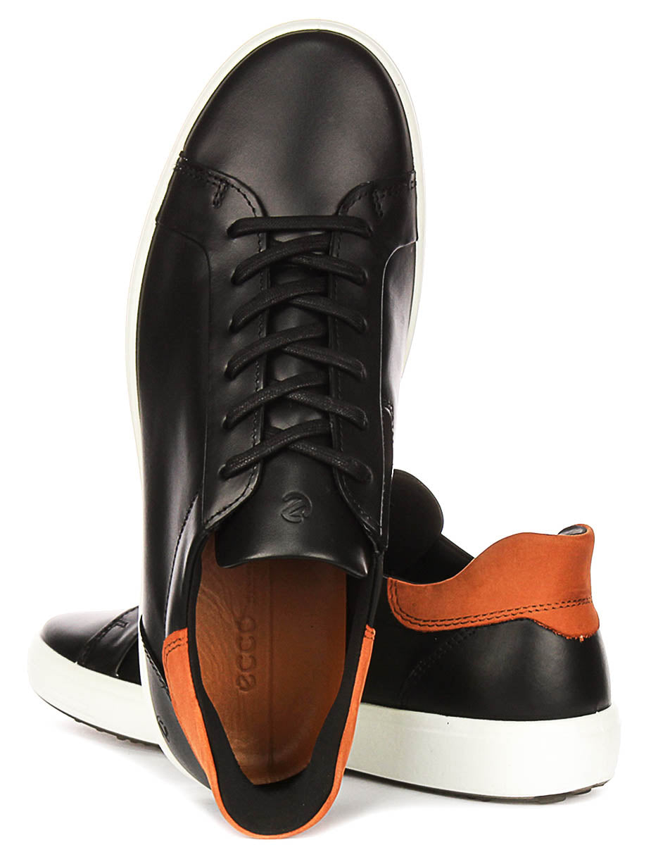 Ecco Soft 7 M In Black Brown For Men