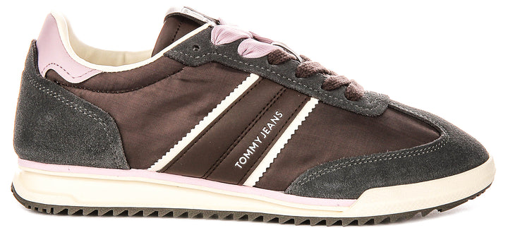 Tommy Hilfiger Low Profile Sneakers In Brown For Women