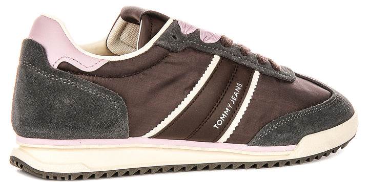 Tommy Hilfiger Low Profile Sneakers In Brown For Women