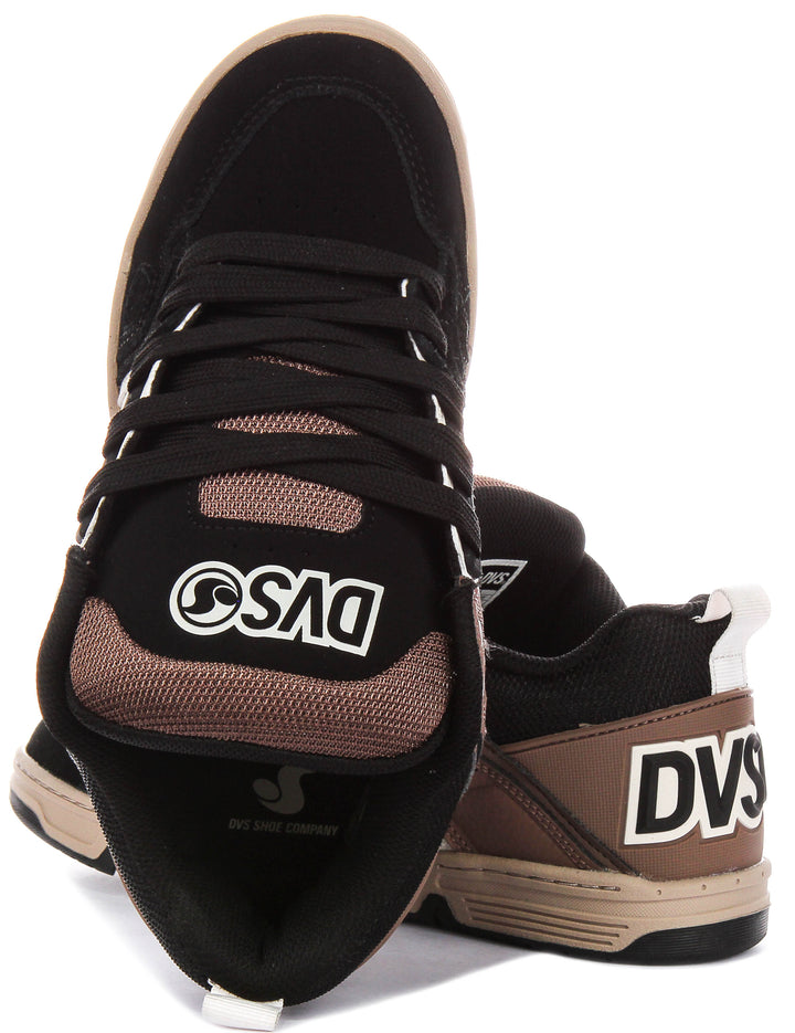 Dvs Comanche In Black Brown For Men