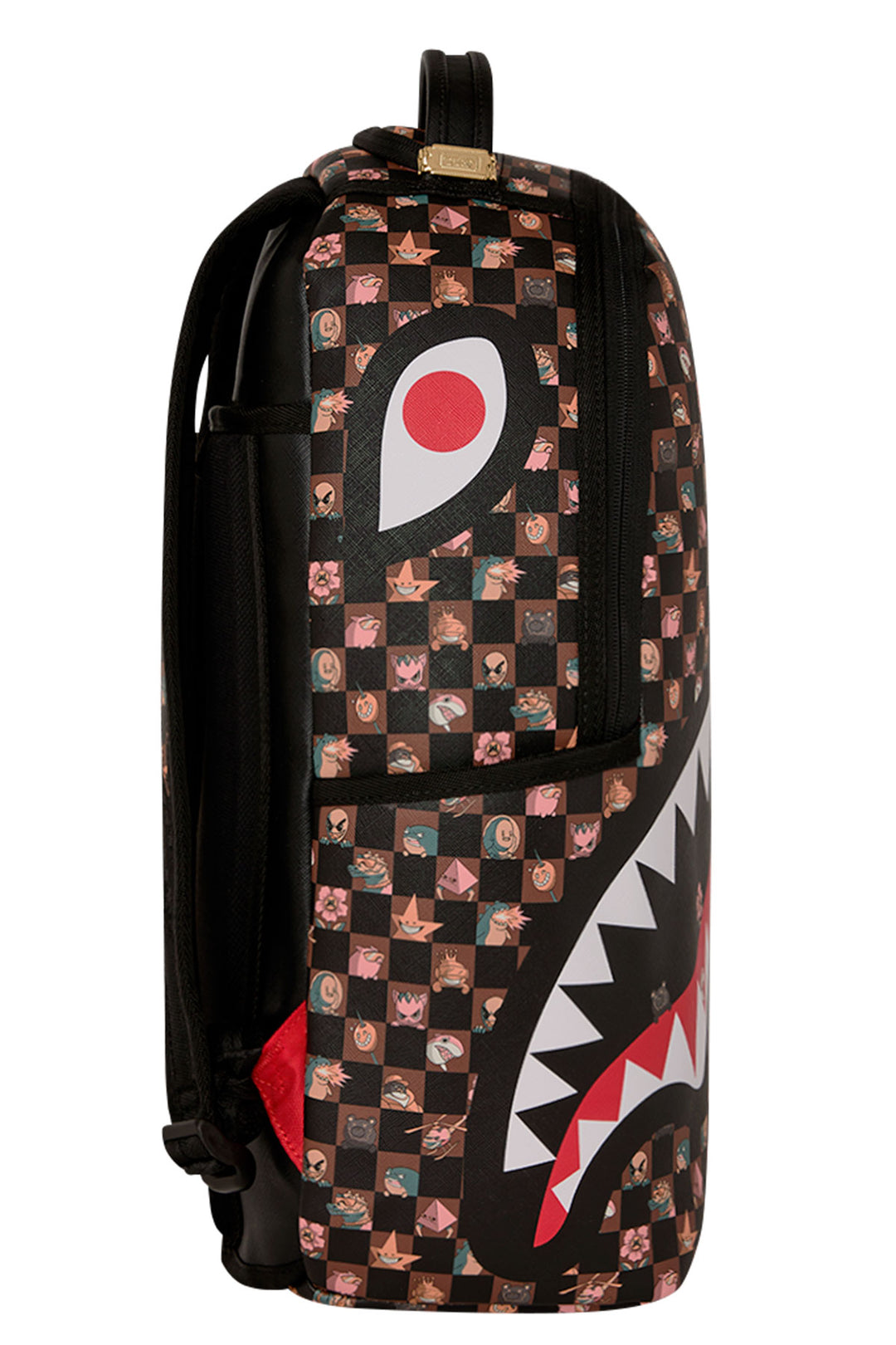 Sprayground Stealth Crew Backpack In Black Brown