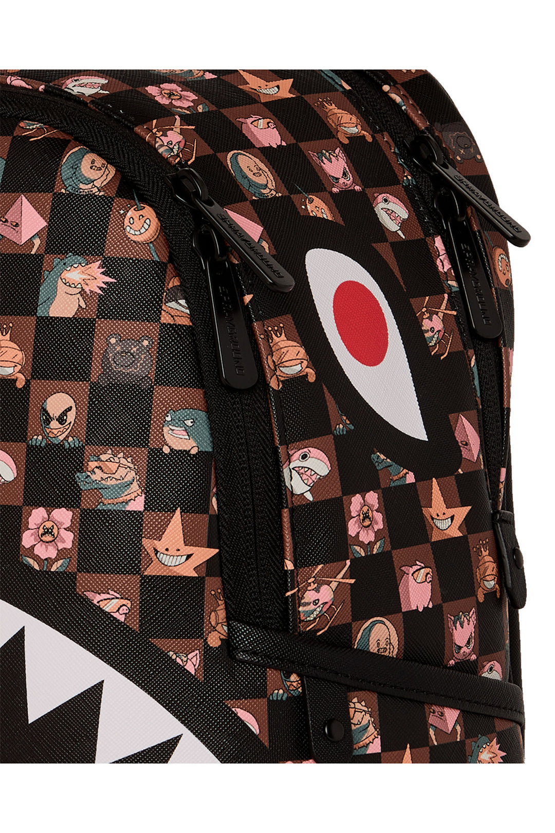 Sprayground Stealth Crew Savage Backpack In Black Brown