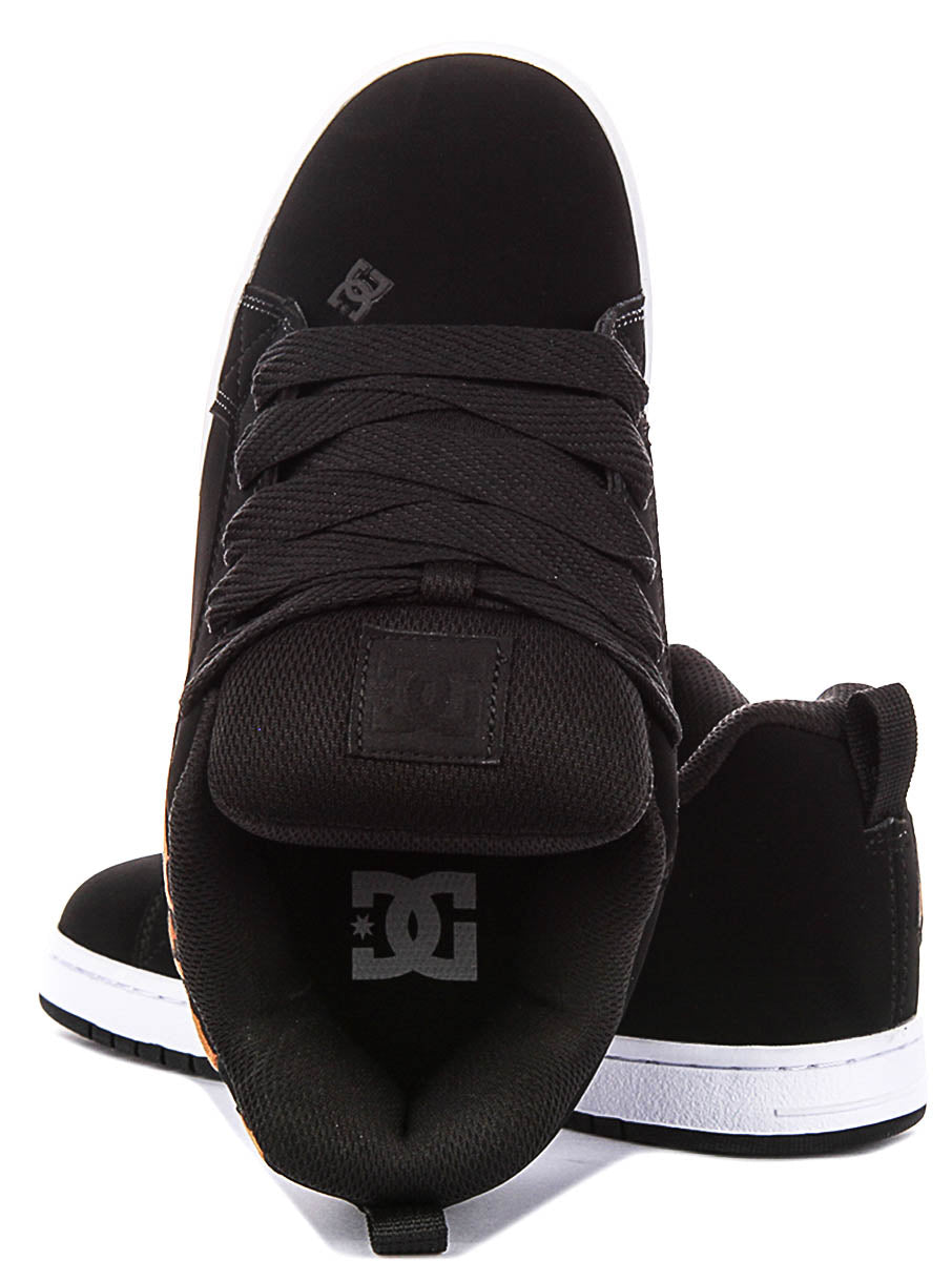 DC Shoes Court Graffik In Cheetah Black
