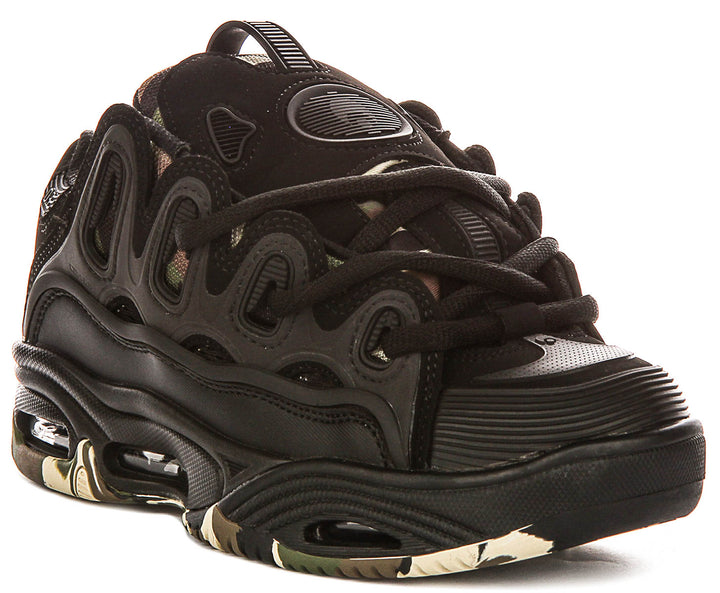 Osiris D3 2001 In Black Camo For Men