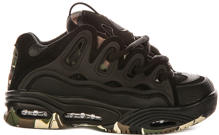 Osiris D3 2001 In Black Camo For Men
