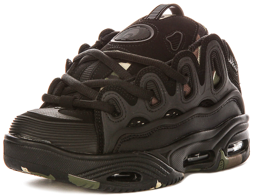 Osiris D3 2001 In Black Camo For Men