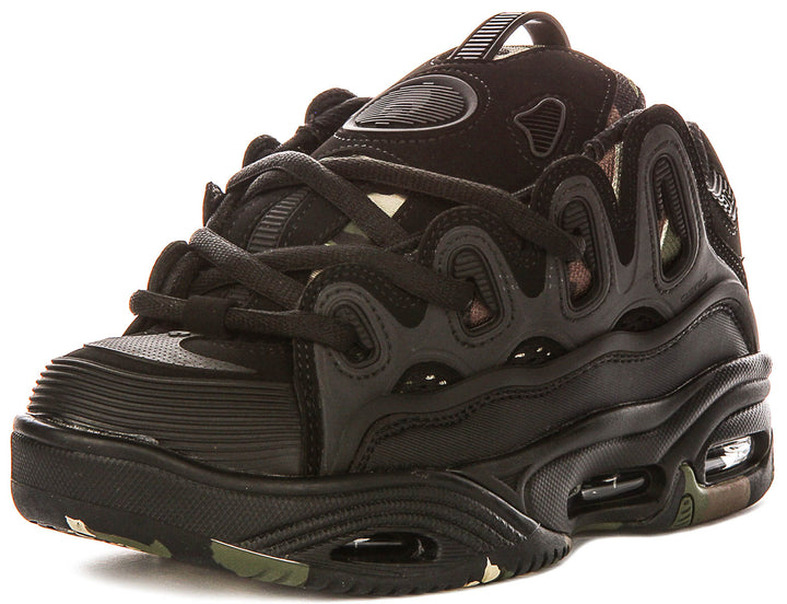 Osiris D3 2001 In Black Camo For Men