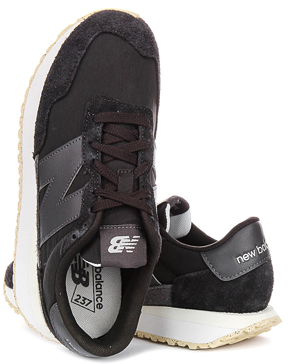New Balance WS237 BK In Black Charcoal For Women