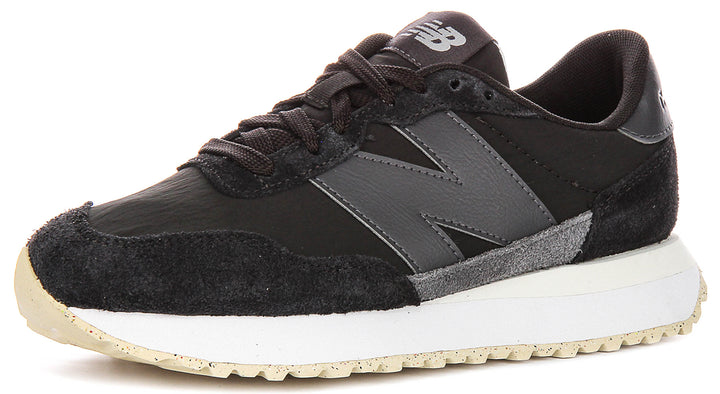 New Balance WS237 BK In Black Charcoal For Women