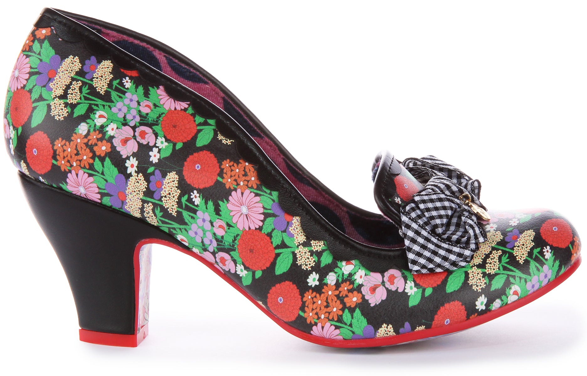 Irregular choice sale kanjanka black