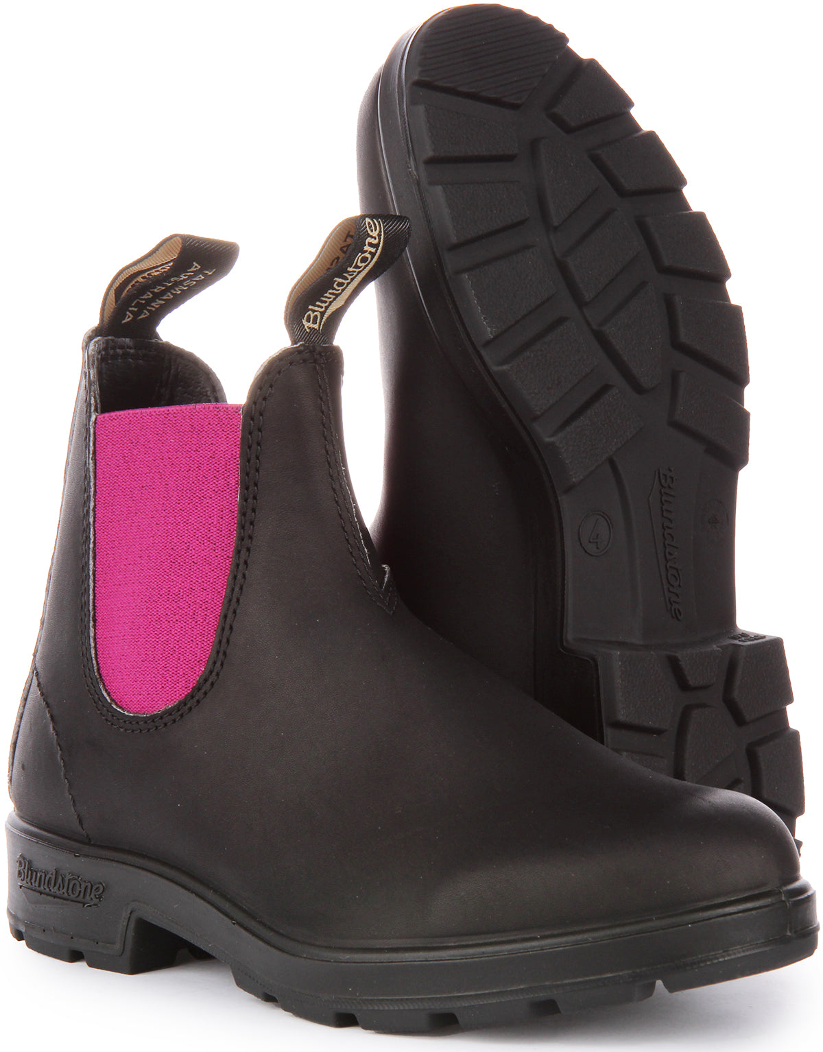 Pink blundstone outlet boots