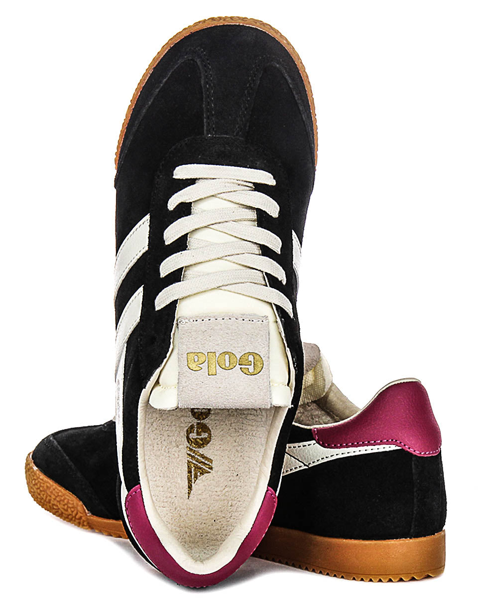 Gola Classics Elan In Black Fushia For Women