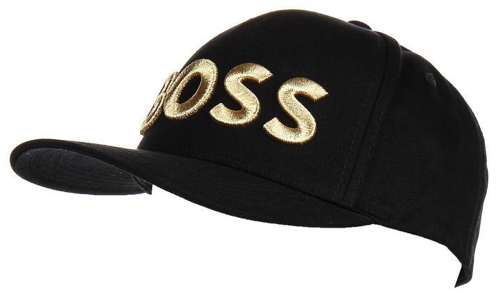 Boss Sevile Boss In Black Gold Cap