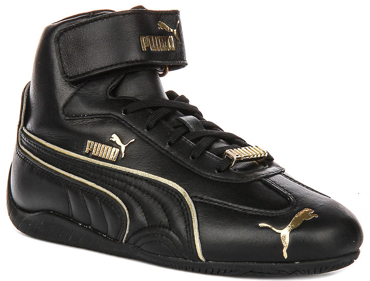 Puma Speedcat Mid LS In Black Gold For Women