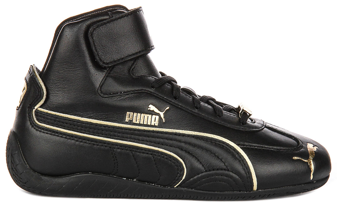 Puma Speedcat Mid LS In Black Gold For Women