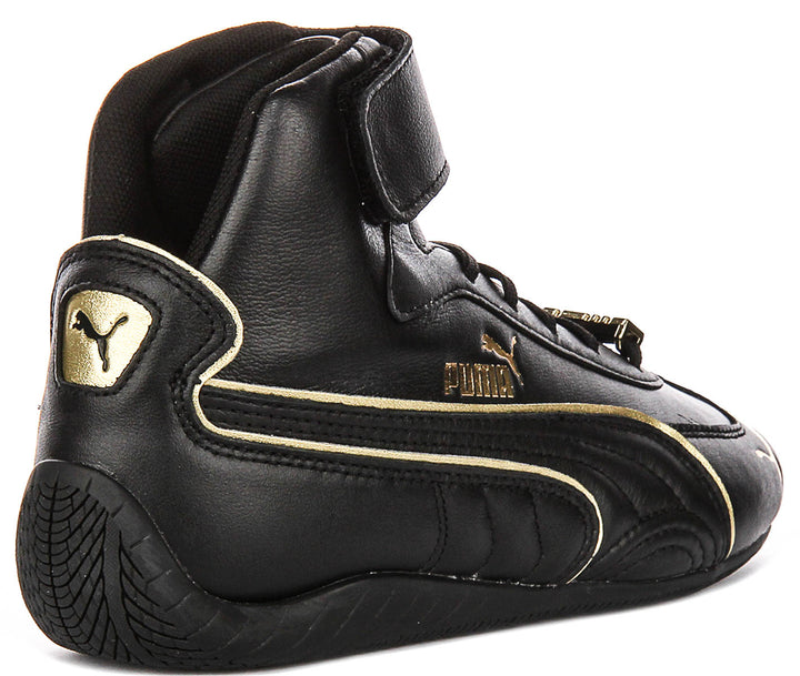 Puma Speedcat Mid LS In Black Gold For Women