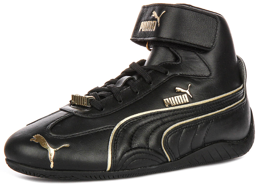 Puma Speedcat Mid LS In Black Gold For Women