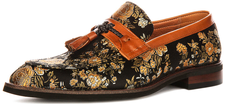 Justinreess England Basil In Black Gold For Men