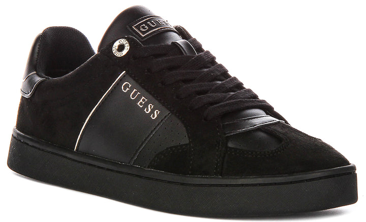 Guess Jrone10 In Black Gold Sneaker For Women