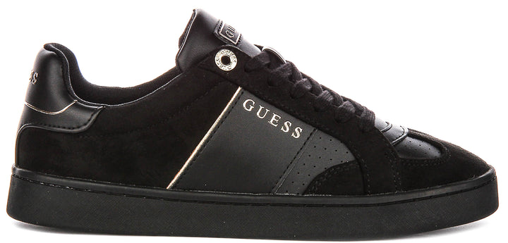 Guess Jrone10 In Black Gold Sneaker For Women