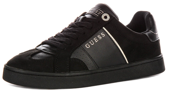 Guess Jrone10 In Black Gold Sneaker For Women