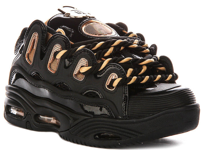 Osiris D3 2001 In Black Gold For Men