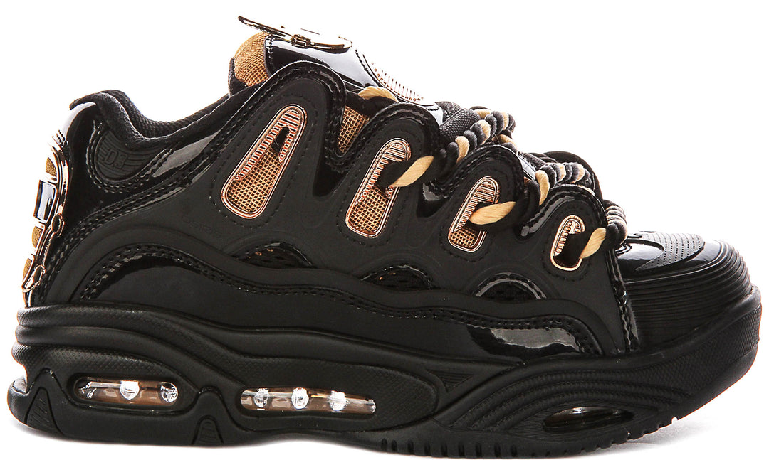 Osiris D3 2001 In Black Gold For Men