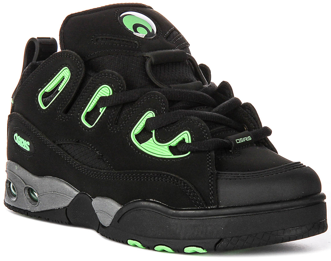Osiris D3 E In Black Green