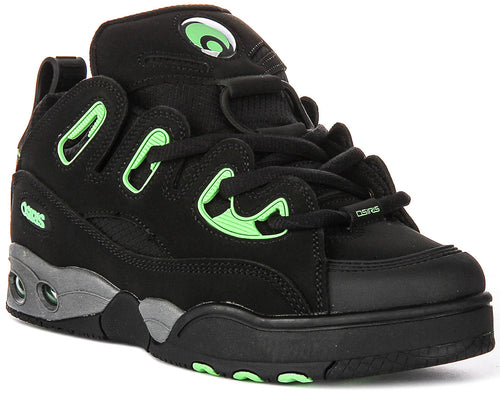 Osiris D3 E In Black Green