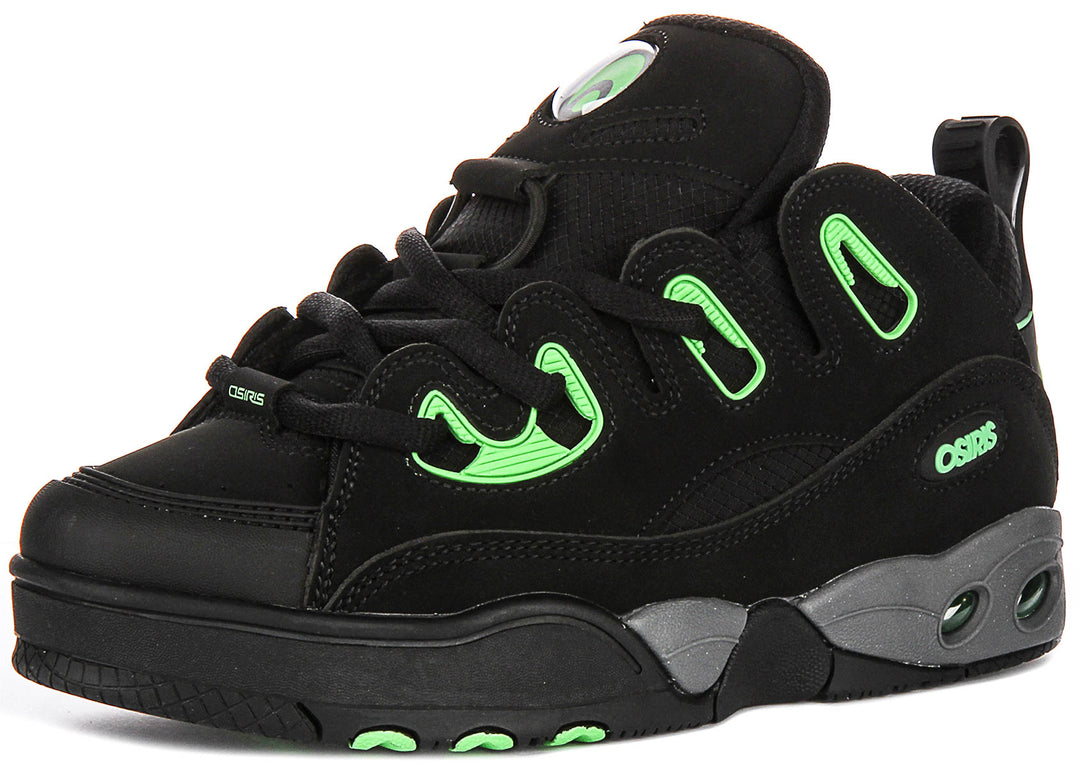 Osiris D3 E In Black Green