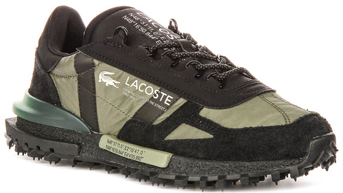 Lacoste Elite Active In Black Green For Men